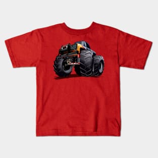 Cartoon monster truck Kids T-Shirt